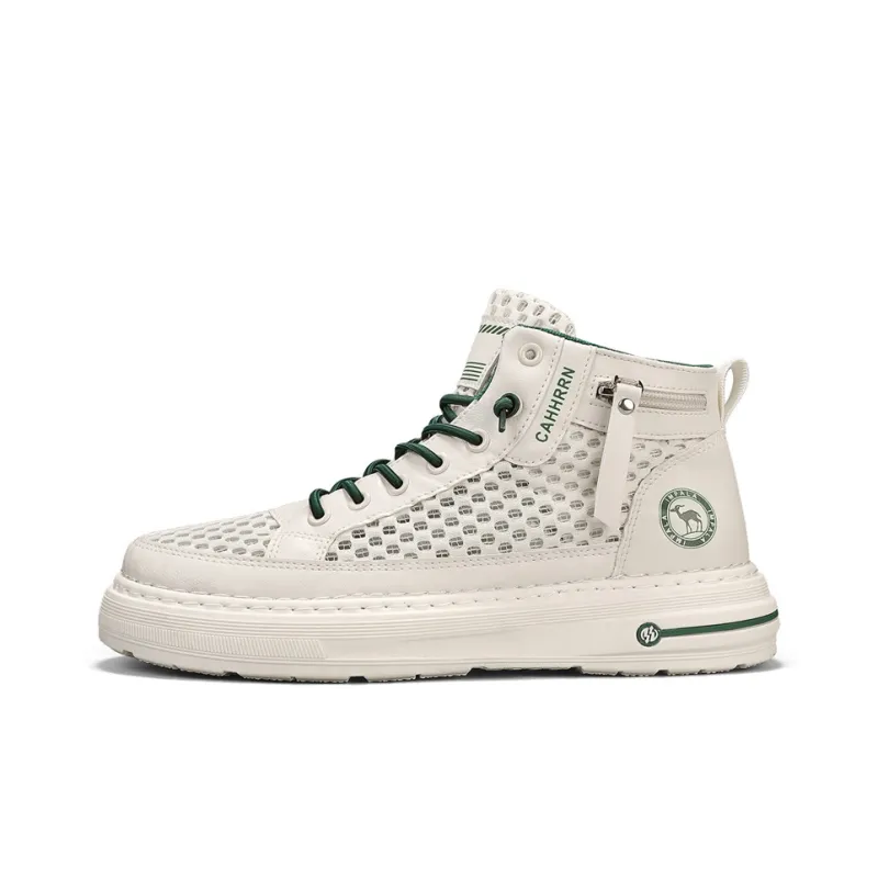 Sportful Coverage, Slip Resistant, Quick Dry, Moisture Wicking High Top Skateboard Shoes Men's-6