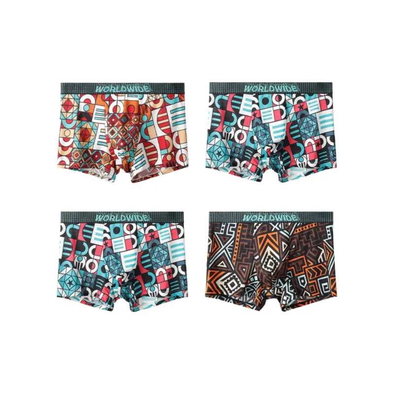 PLANDOO Underpants Men's 4 Pack-16