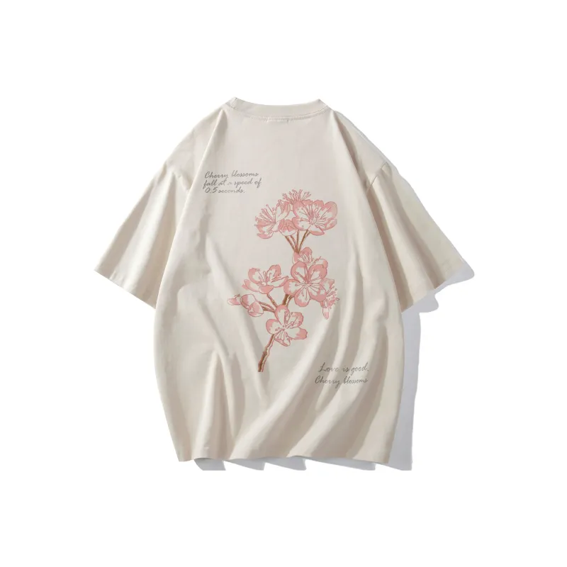 TONYKRZ T Shirts Unisex Light Beige Apricot-0
