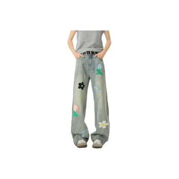 WKOOG Jeans Unisex Blue