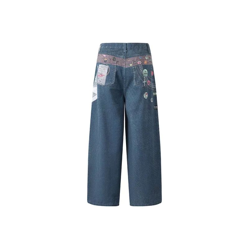 ZONEiD Jeans Unisex Blue-1