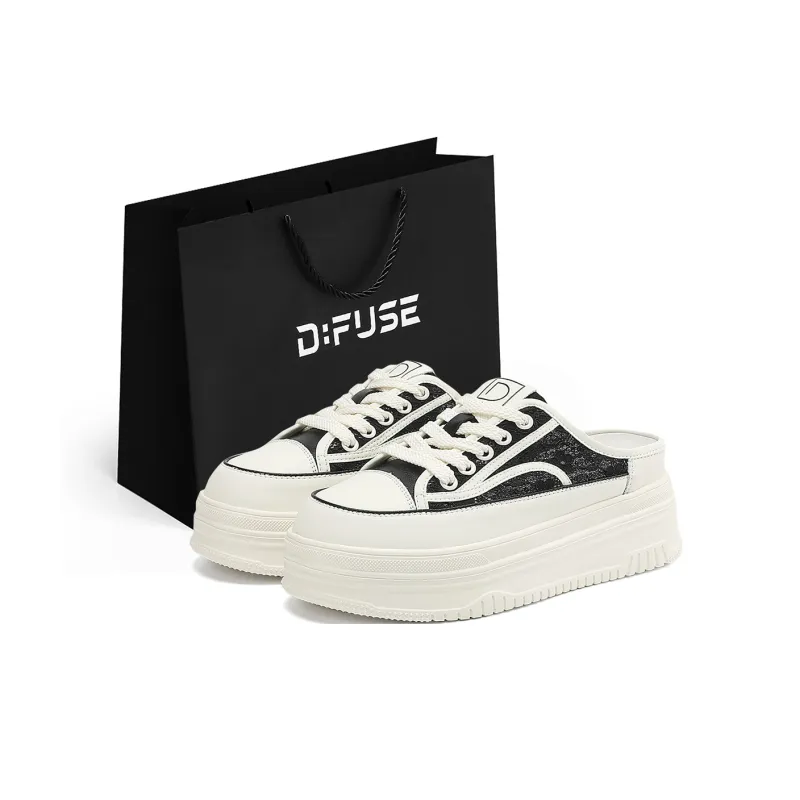 D FUSE SCANDINAVIA Quiet Abrasion Resistant Closed Toe Slippers Women's-0