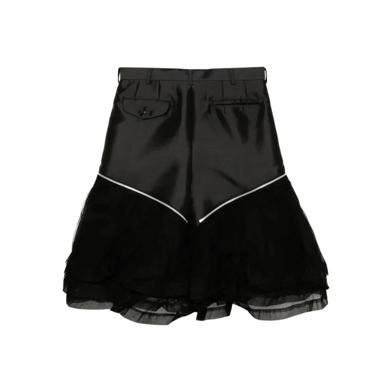 COMME Des GARCONS HOMME PLUS Ruffled Shorts-1