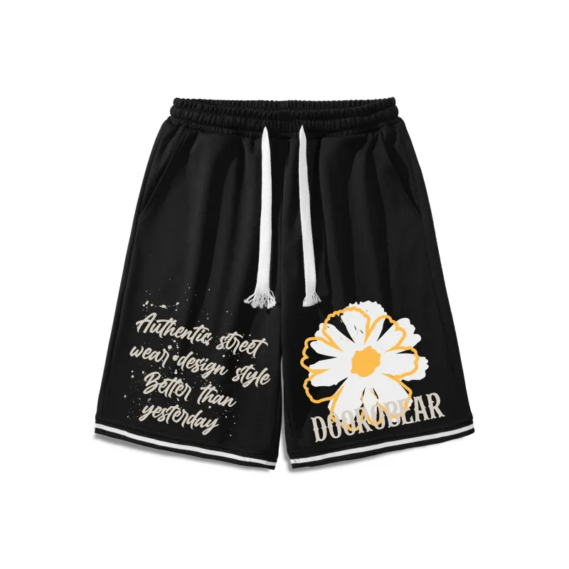 Budding Bear Casual Shorts Unisex-4