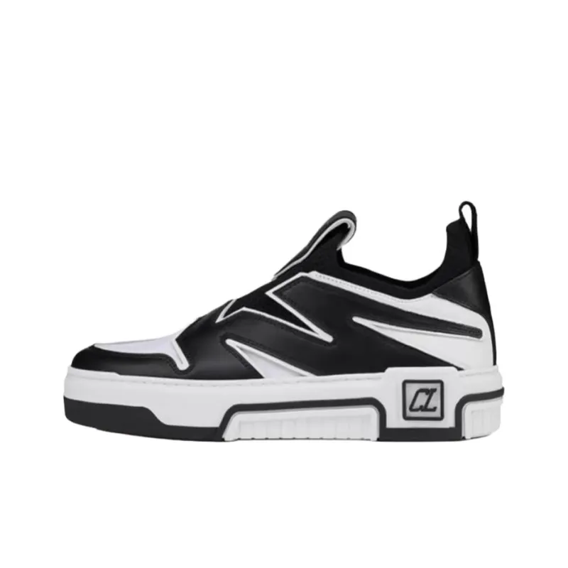 CL Astroflash Low Top Skateboard Shoes Women's Black White-0