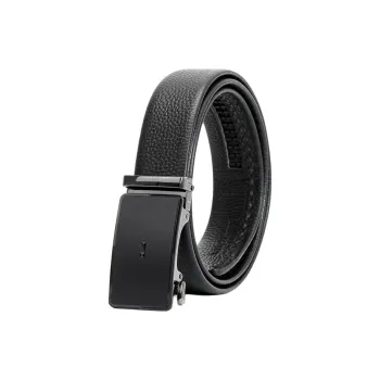 LESS IS MORE Cow Leather Belts Men's Width 3.5CM