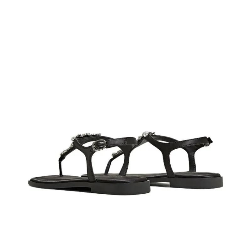 BASTO One Strap Sandals 1.5CM Women's Black-2