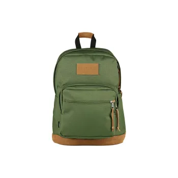 JanSport Suede Backpack Unisex Freight Green