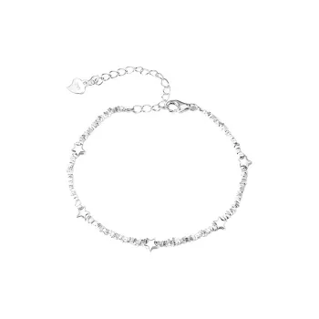 Silver 925 Sterling Silver Bracelets Women's