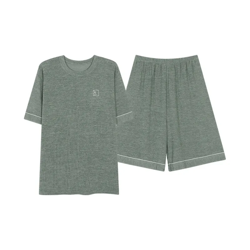 Gentle Welcome Pajama Set Men's Clothing Sets-8