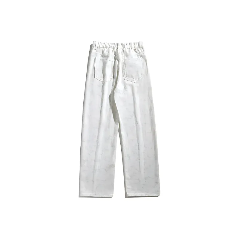 HKRXEC Jeans Men White-1