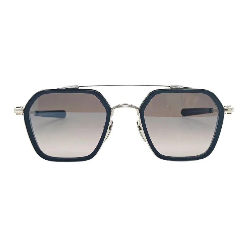 Chrome Hearts Titanium Acetate Aviator Sunglasses Men's Black-2