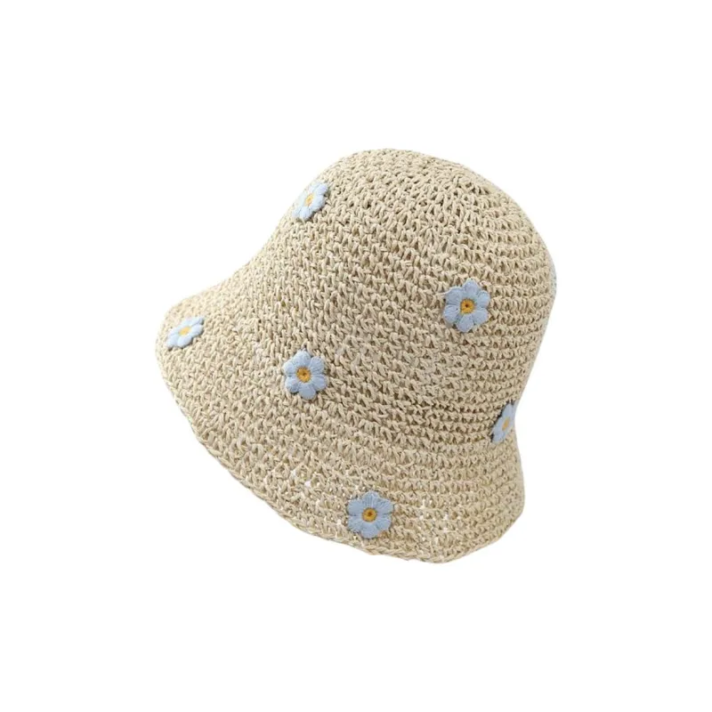 Beerus Straw Woven Bucket Hats Women's-0