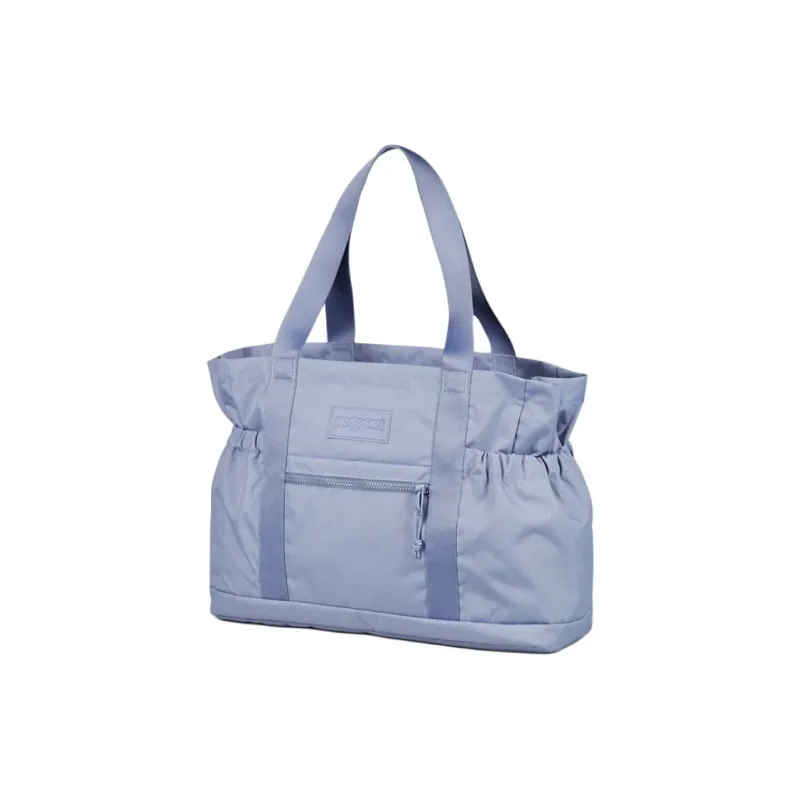 JanSport Polyester Tote Bag, Shopping Bag, Shoulder Bag Tubas Unisex Lavender Gray-1