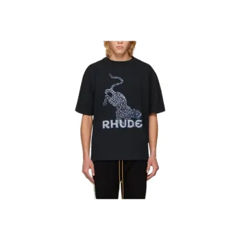 RHUDE T Shirts Men Black