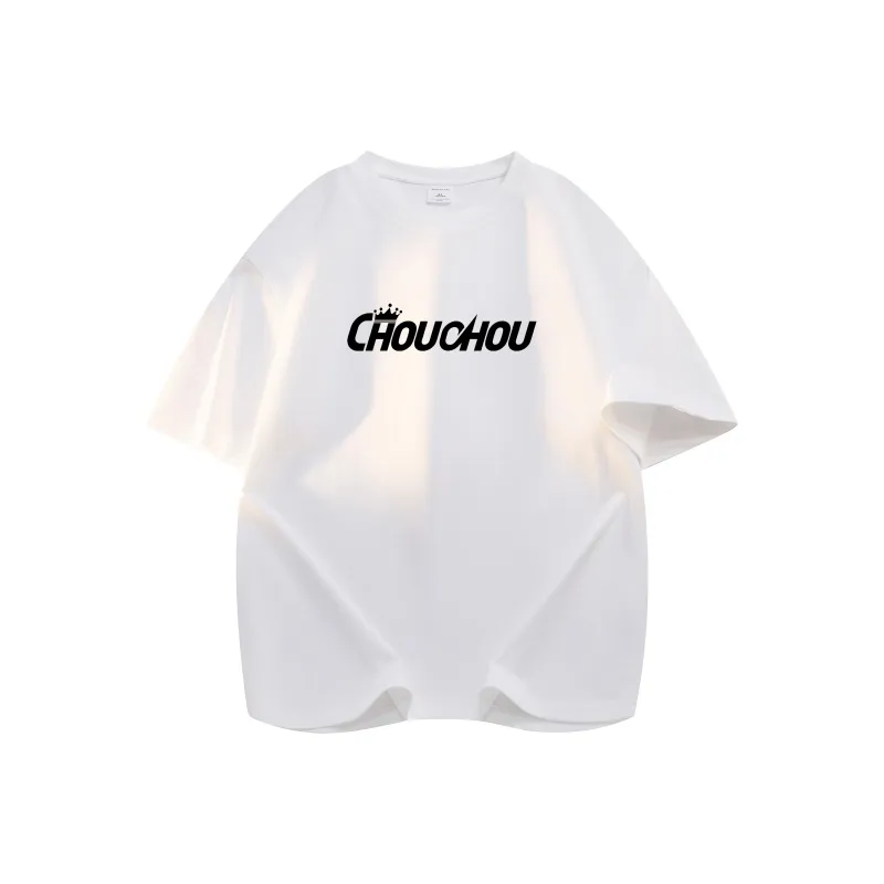 CHOUCHOUS Drop Shoulder Sleeve T Shirt Women's-8