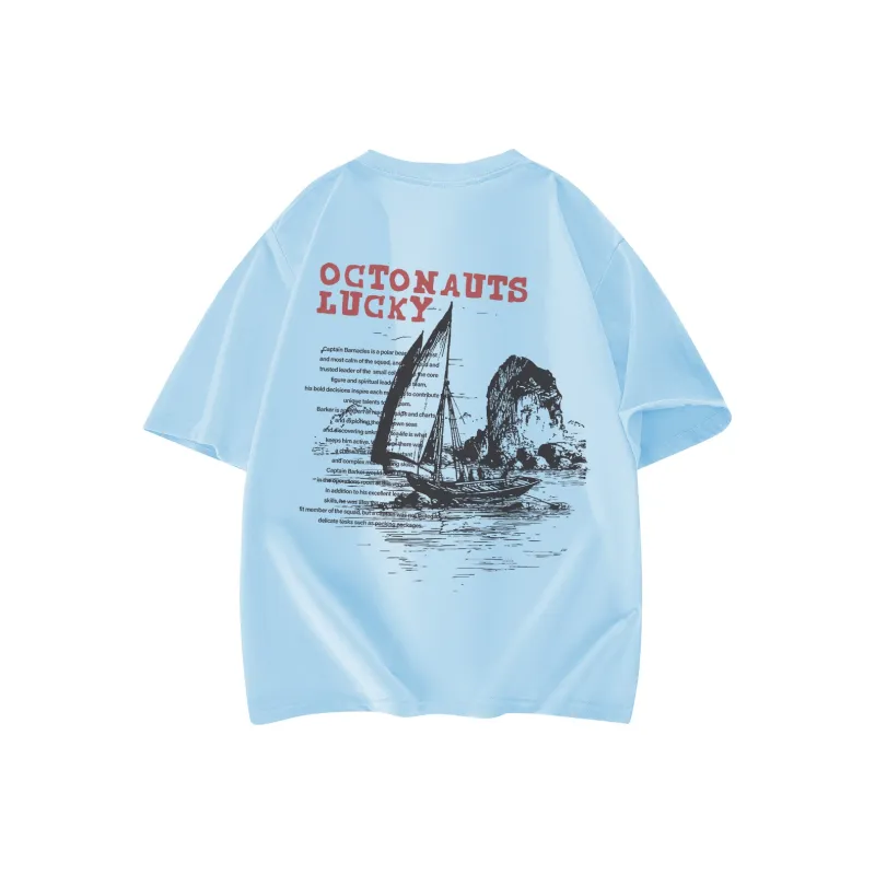 Small Columns Under The Sea T Shirt Unisex-16