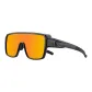 Matte Black Frame with Polarized Red Lens
