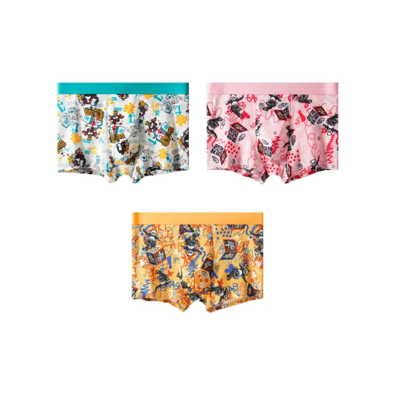 PLANDOO Underpants Men's Combo Set-3