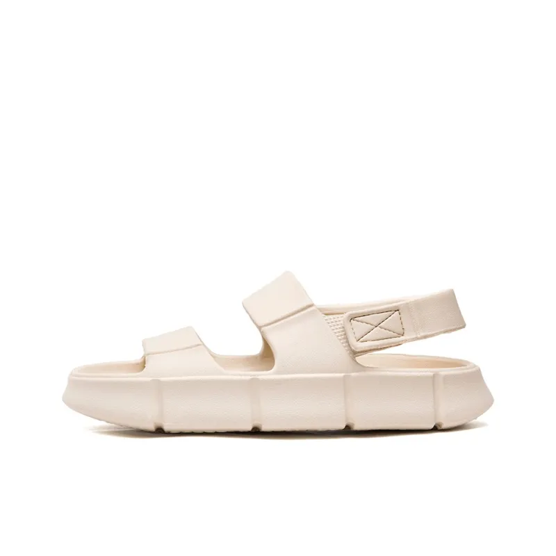 MIIOW Beach Sandals Unisex Black/Beige/Gray-3