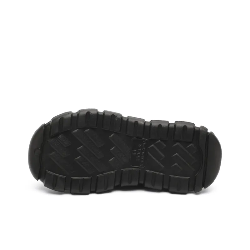 DOUBLE STAR 88 Slip Resistant Coverage Abrasion Resistant Low Top Casual Shoes Men's Black-2