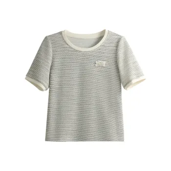 She Enjoys T Shirt Women's Light Gray