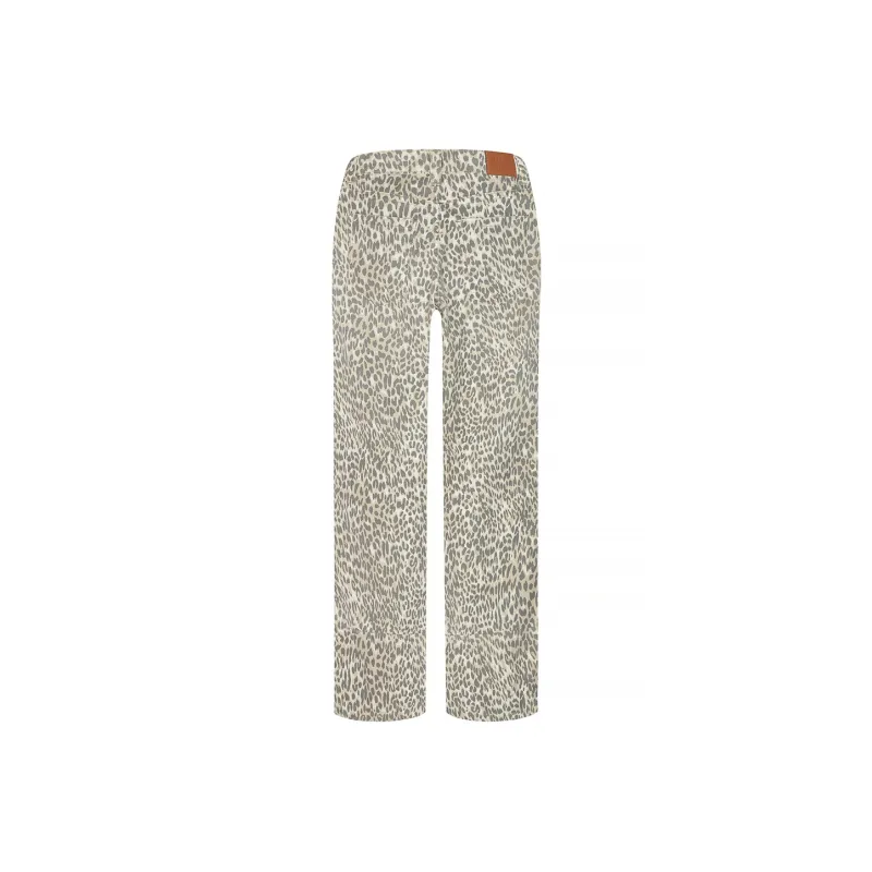 A11SLAVE Casual Pants Unisex Leopard Print-1