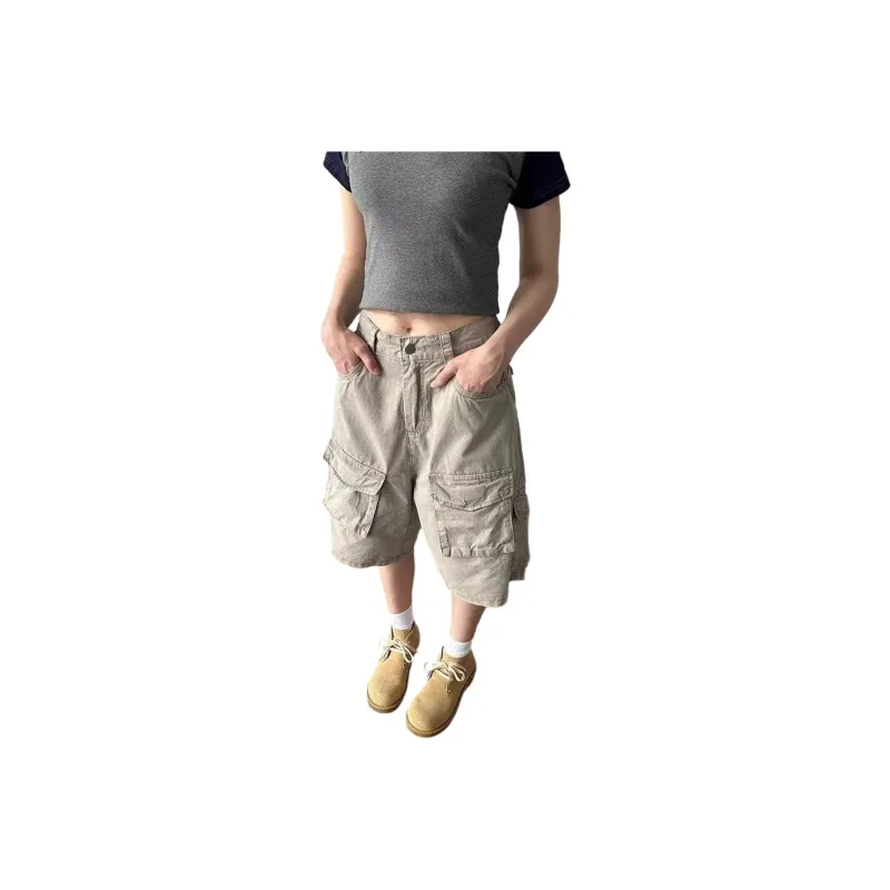 Weles Casual Shorts Unisex Khaki-1