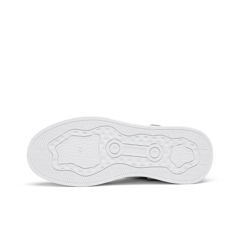 Warrior Abrasion Resistant, Lightweight, And Breathable Low Top Skateboard Shoes Men's White-3