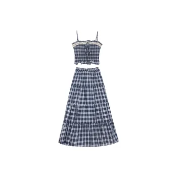 Rose Two Piece Skirt Sets Women's