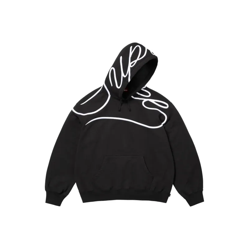 Supreme Shoulder Script Hooded Sweatshirt-7