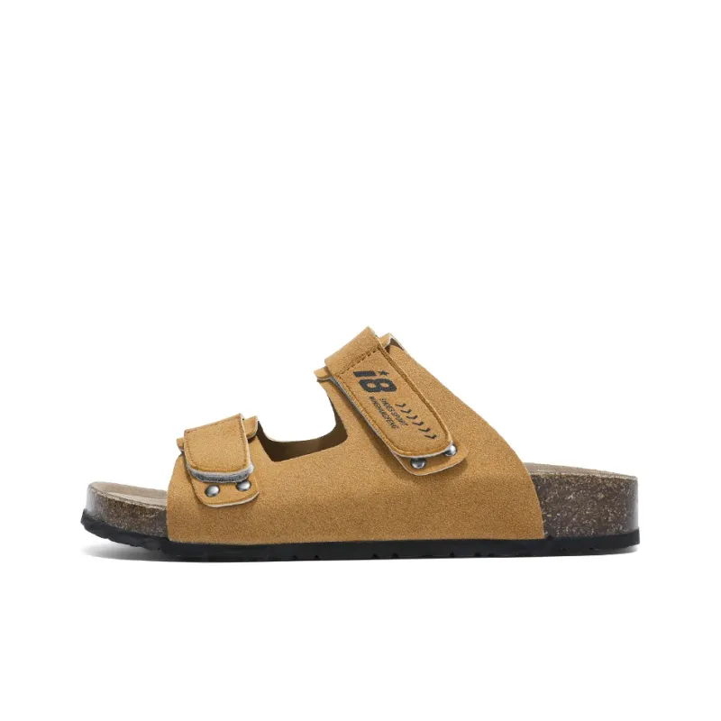 ROBINHOOD Stitching Slide Slippers Men's Box Included-6
