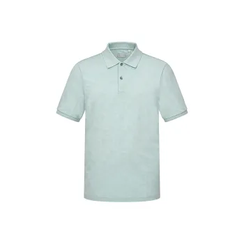RARE Polo Shirts Men Gray Blue
