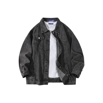 FAX FOR FMACM Spring And Autumn Denim Jacket Unisex