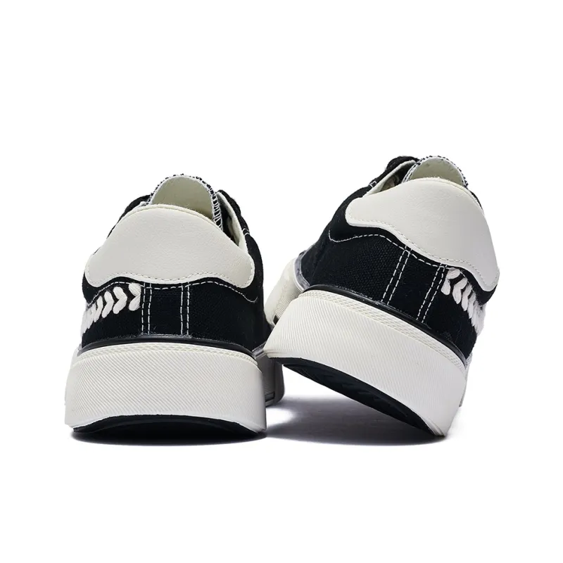 VICTORIA&VERA Low Top Canvas Shoes Men's-4