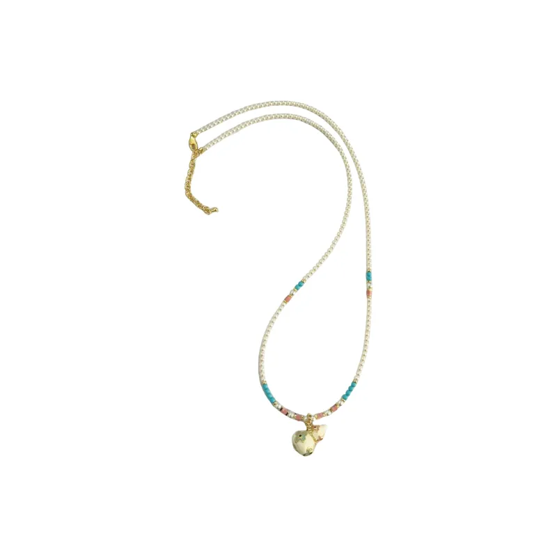 Long Fu Brass Necklaces Women's-0