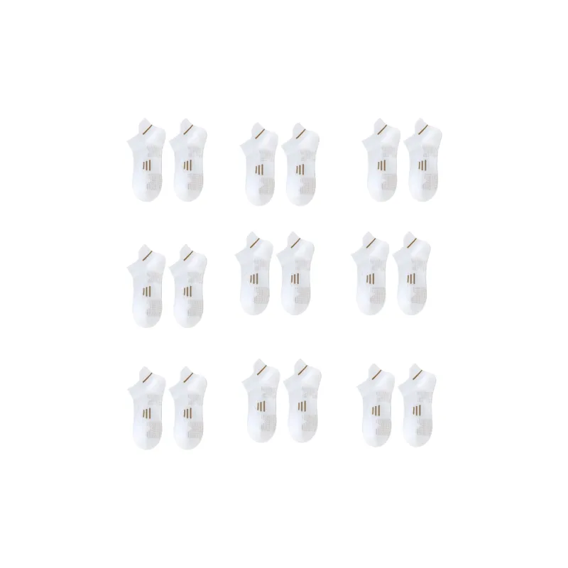 Gentle Welcome Basketball Socks Men's 9 Double Loads-2