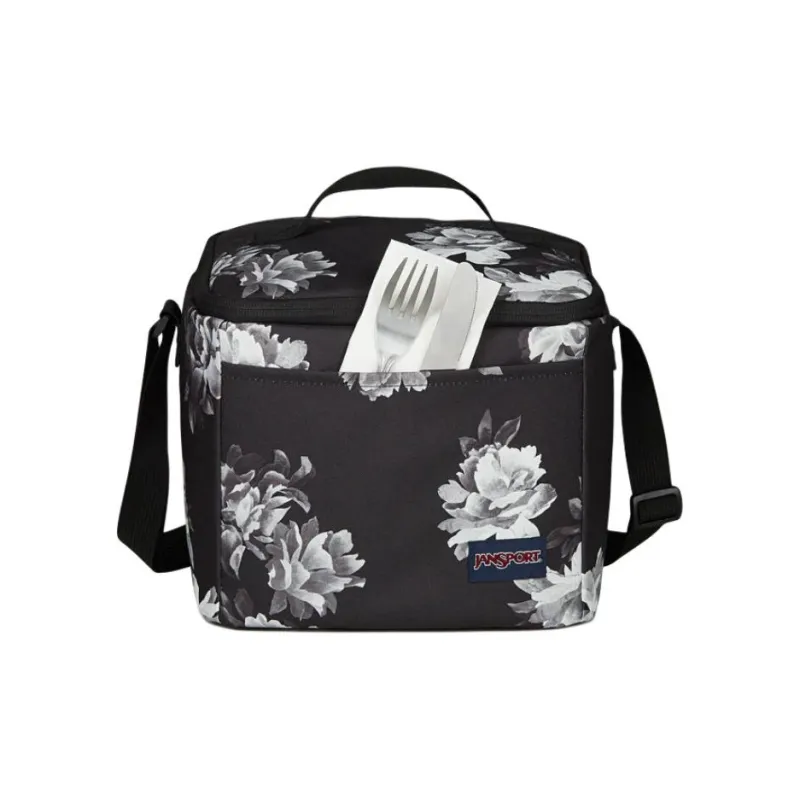 JanSport Polyester Shoulder Bag Regular Unisex Black-4