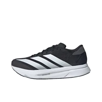 Adidas Adizero SL2 Anti Slip Wear Resistant Low Top Running Shoes Men's Black White