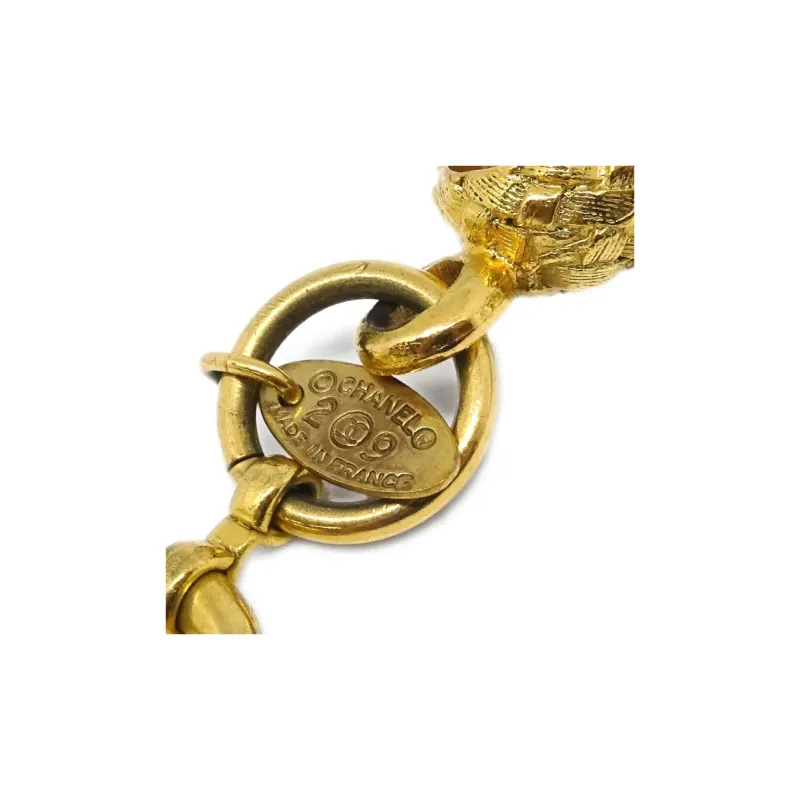 CHANEL 1990 2000s Cc Bracelet-3