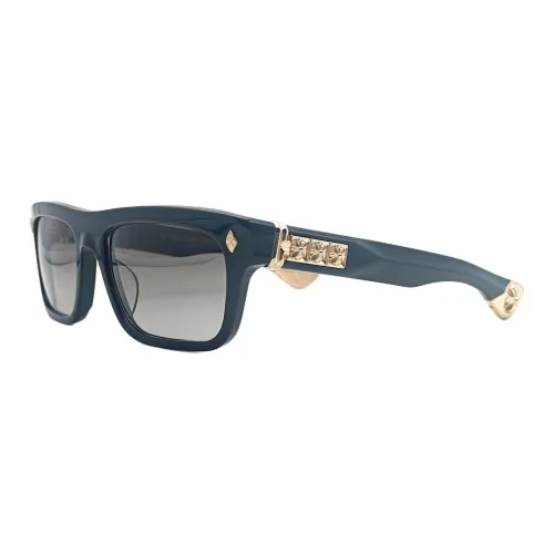 Chrome Hearts Acetate Square Sunglasses Men's Black