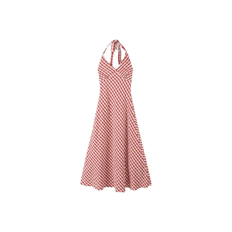 ZXZA Sleeveless Dresses Women's-0