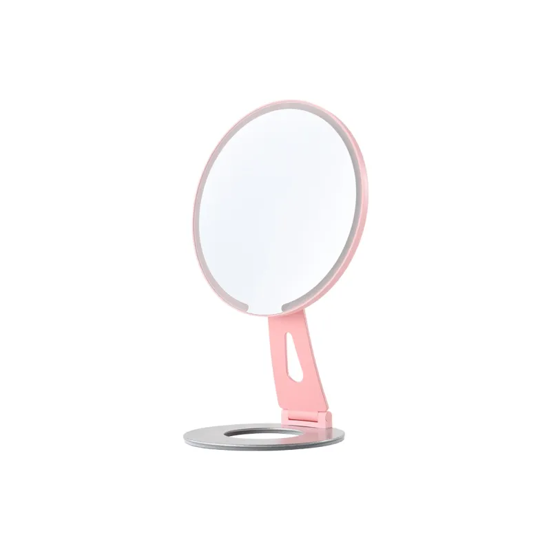 MOBNA Smart LED Refillable Makeup Mirror Three Speed Light Adjustment-0