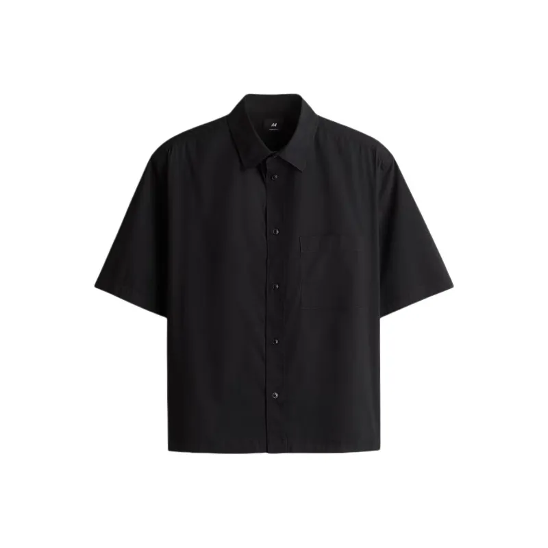 H&M Shirts Men Black-0