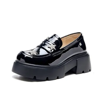 HR Chunky Heel High Heels Women's Black