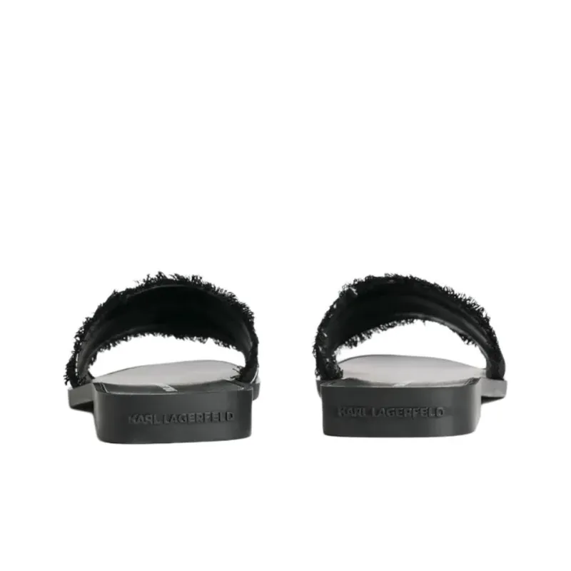 KARL LAGERFELD Slide Slippers Women's Black-3