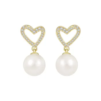 SHINE 925 Sterling Silver Earrings Women's