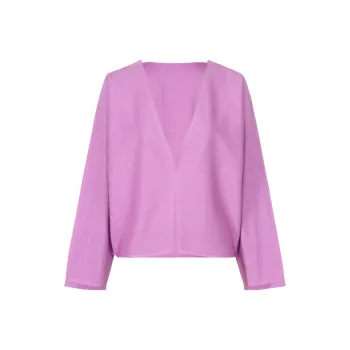 ISSEY MIYAKE A Poc Form V Neck Cardigan