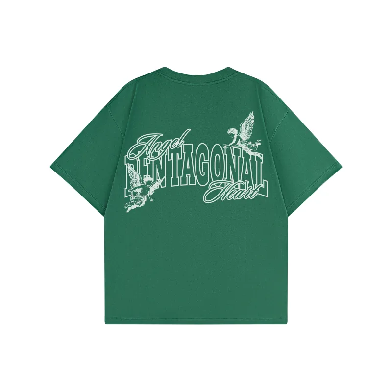 PENTAGONAL HEART T Shirt Unisex-34