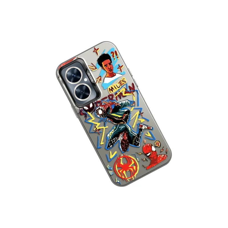 YICAIJIA Matte Material Spider Man Y1 Phone Cases Compatibility With MVMOM 20/30 Trendy And Cool-2